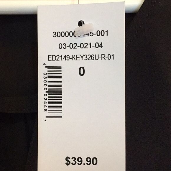 RICKI’S Flowy Flutter Sleeve Top Size 0 - Picture 5 of 7